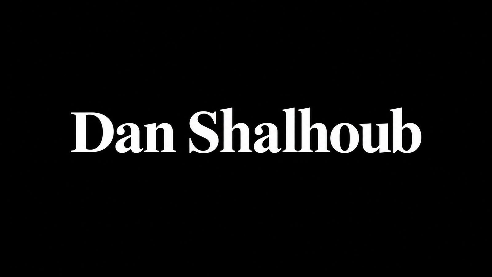 Dan Shalhoub